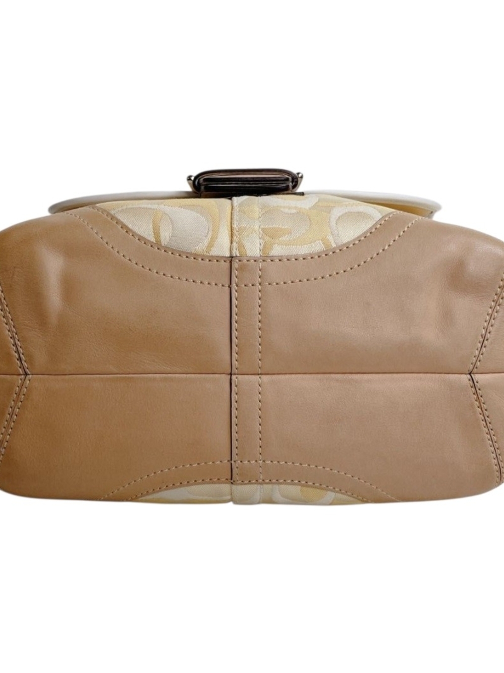 Rare Vintage Coach Soho In Optic Yellow W/ Leather Trim (2004) -Dustbag Included - Picture 3 of 16